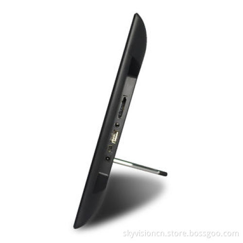 14-inch digital photo frame with high resolution, table stander and wall mountable